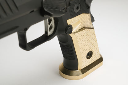 Brass Grip and Magwell for the Sig Sauer P211