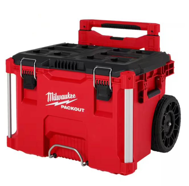 Milwaukee Packout 22 in. Rolling Modular Tool Box Low Profile Handle